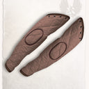 Rękawy gambesonowe Arthur, brązowe