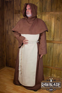Hábito de monje – franciscano de la tercera orden, marrón