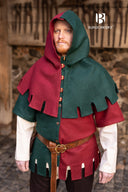 kaperon Dangereuse, höger, röd, ullmix