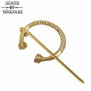 Hoefijzerfibula Birka klein, messing