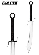 Chiński miecz wojenny dwuręczny, ostry