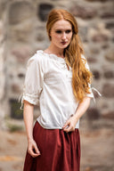 Barock blus Julia kräm