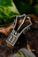 Gothic buckle Northamptonshire, silvered