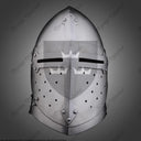 Large 'bascinet' with visor, 2 mm (battle-ready)