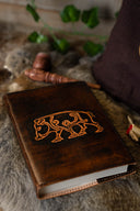 Carte din piele porc celtic Knochnagael