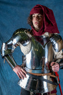 Kaperon Rogier van der Weyden, uldblanding, bordeauxrød