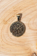Vegvisir anheng, bronse