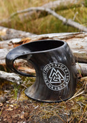 Horn cup, Valknut, 650-1000 ml