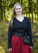 Medeltida blus Aubrey, svart