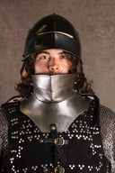 15. århundredes sallet, sort, 1,6 mm