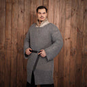 Hauberk med slids, aluminium og gummi, 10 mm