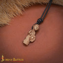 Vikingský amulet Valkyry z Hårby, bronz