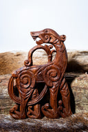 Uchwyt na róg do picia wikiński smok