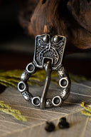 Renaissance buckle London, silvered