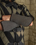 Connor maliën bracers, onderarmbeschermers, 8 mm