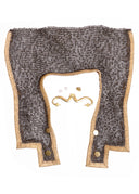 Ringbrynje-skulderstykke til lorica hamata, runde ringe med runde klinknagler, 6 mm