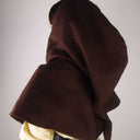 Chaperon Terry, wool blend, brown