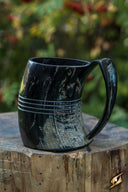 Corne à boire Shetland, sombre, 500-650 ml