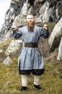 Thorsberg sayo germánico, lino, azul-gris