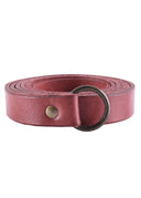 Ring belt 160 cm, red