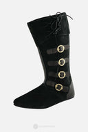 Botas de pirata, preto