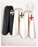 Tempelridderkappe, hvid