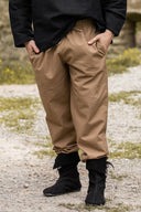 Cotton trousers, sand