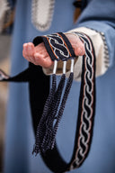 Vikingabälte Elina, svart, 235 cm