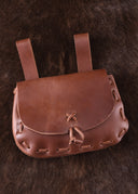 Borsa marrone, 18 x 14 x 6 cm