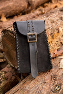 Kwadratowa sakiewka Raymond, czarna