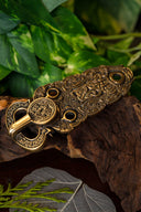 Sutton Hoo buckle, brass