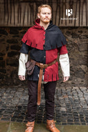 kaperon Dangereuse, vänster, svart, ullmix