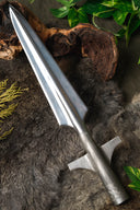 Gedecoreerde viking vleugelspeer, semi-scherp