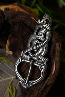 Fibbia vichinga Serpente di Midgard