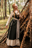 Hætte-kjortel Birka, grøn