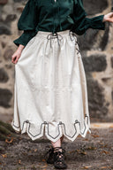 Robe Renaissance, crème