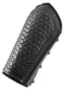 Drogon leren bracers, onderarmbeschermers, zwart