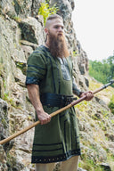 Tunika Wikinger-Jarl Rollo, grün