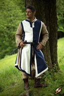 Wapenrok Geoffrey, blauw-wit