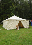 Mittelalterliches Zelt Herold, 5 x 5 m, 425 gsm