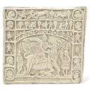 Wall relief Mithras, Tauroktony, Alabaster plaster