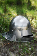 Sallet med visir, ca. 1480, 2 mm (battle-ready)