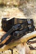 Medeltida bälte Elena, svart