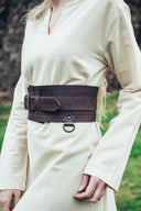 Ceinture Viking Sigrid, marron foncé