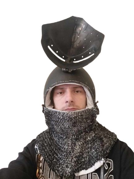 Malien camail aan bascinet