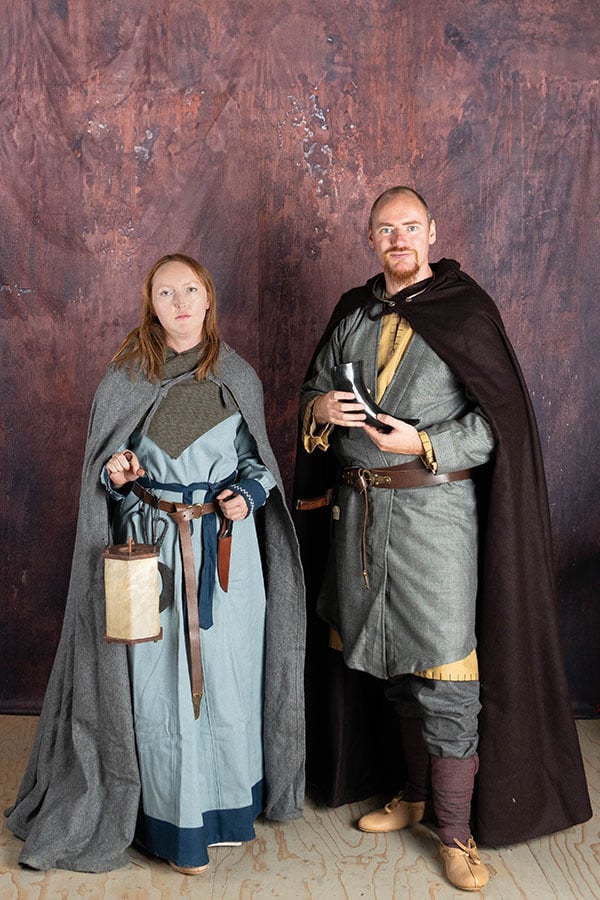 Historische kleding voor Samhain