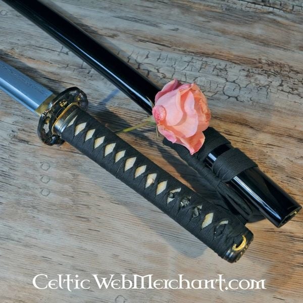 John Lee katana met tsuba, tsuki en menugi