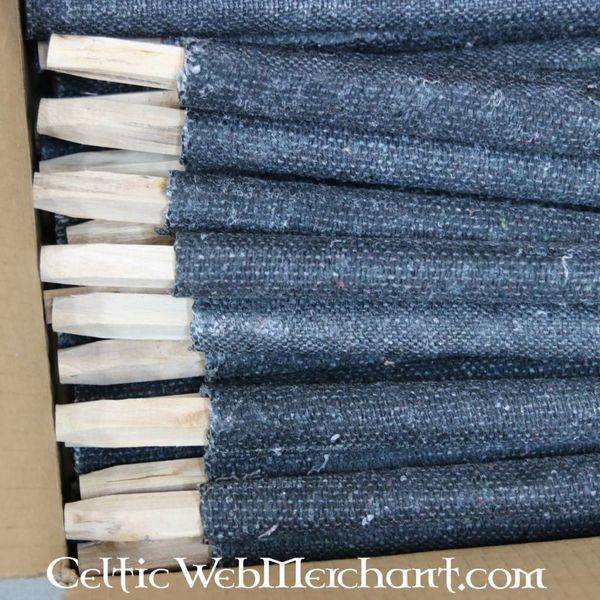 Middeleeuwse kandelaars en fakkels