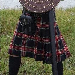 Schotse kilts en plaids