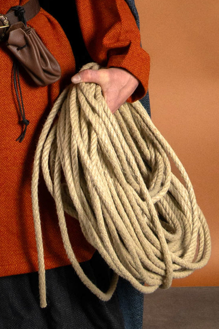 Middeleeuwse ketel voor een reenactment of LARP kampement